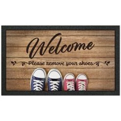1001KDO POUR LA MAISON Tapis Entree Enleve Tes Chaussures