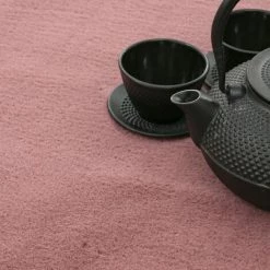 Paco Home Tapis De Salon Poils Ras Lavable Monochrome Style Moderne Doux Rose 80x150 Cm 7 Paco Home Tapis De Salon Poils Ras Lavable Monochrome Style Moderne Doux Rose 80x150 Cm -Tapis et paillasson Soldes 57057957 3