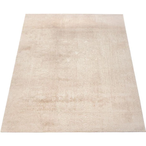 Paco Home Tapis De Salon Poils Ras Lavable Monochrome Style Moderne Beige Crème Ø 120 Cm Rond 5 Paco Home Tapis De Salon Poils Ras Lavable Monochrome Style Moderne Beige Crème Ø 120 Cm Rond – Image 5