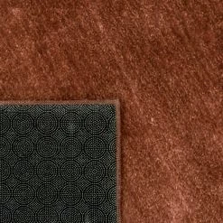 Paco Home Tapis De Salon Poils Ras Lavable Monochrome Style Moderne Cuivre 80x150 Cm 8 Paco Home Tapis De Salon Poils Ras Lavable Monochrome Style Moderne Cuivre 80x150 Cm -Tapis et paillasson Soldes 57058513 4