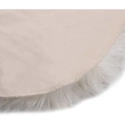 NOVA Tapis De Mouton Avec Base Non Glissante 60x90 Cm Diverses Couleurs Tapis 60 X 90 Cm Peau De Mouton Synthétique Mélange De Gris Couleur : Grain Mélange -Tapis et paillasson Soldes 57095801 4