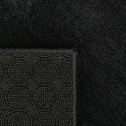 Paco Home Tapis De Salon Poils Ras Lavable Monochrome Style Moderne Noir 60x100 Cm 8 Paco Home Tapis De Salon Poils Ras Lavable Monochrome Style Moderne Noir 60x100 Cm -Tapis et paillasson Soldes 57126492 4