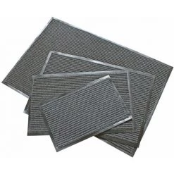 SPETEBO Tapis Anti-salissures - Couleur : Gris - Taille : 180x120 Cm