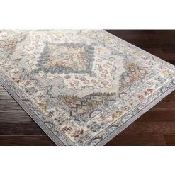 SURYA JADE - Tapis Vintage Multicolore, Gris Et Taupe - 157x213cm 9 SURYA JADE - Tapis Vintage Multicolore, Gris Et Taupe - 157x213cm -Tapis et paillasson Soldes 57164813 5
