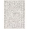 SURYA - Tapis De Salon Et Chambre - Vintage Oriental - MARGAUX - 160x216cm - Blanc Et Gris