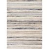 SURYA CHARLOTTE - Tapis Abstrait, Bleu, Taupe Et Gris - 160x216cm