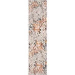 Tapis D'intérieur Chic Moderne Tissé à La Puissance, Collection Madison, MAD453, En Gris & Beige, 61 X 244 Cm Par SAFAVIEH - Gris & Beige