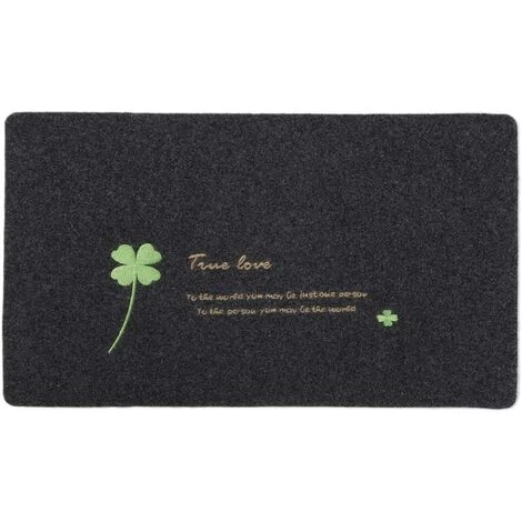 DENUOTOP Paillasson, Tapis D'entrée Antidérapant, Nombreux Motifs Au Choix, Grau Blatt, 40 X 60 Cm (Arbre Et Oiseau) 5 DENUOTOP Paillasson, Tapis D'entrée Antidérapant, Nombreux Motifs Au Choix, Grau Blatt, 40 X 60 Cm (Arbre Et Oiseau) – Image 5