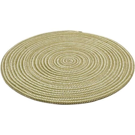 Ensoleillé Tapis Tressé à La Main - Rond - Pour Le Salon, La Chambre à Coucher, La Salle De Bain, La Chambre D'enfant - Vert - 40 X 40 Cm 4 Ensoleillé Tapis Tressé à La Main - Rond - Pour Le Salon, La Chambre à Coucher, La Salle De Bain, La Chambre D'enfant - Vert - 40 X 40 Cm – Image 4