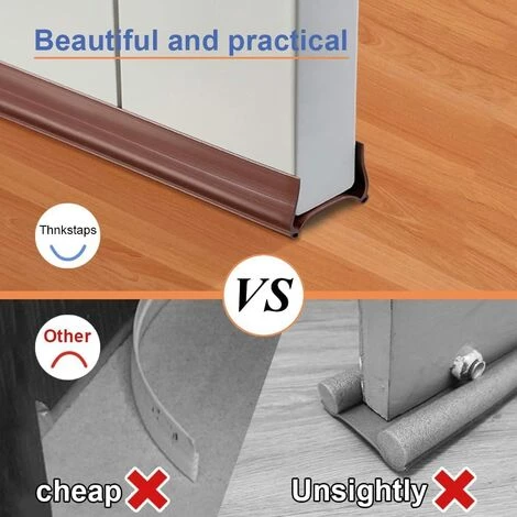 MACARON Bas De Porte Double Isolant, Fond Joint De Porte, Bande De Joint, Bande InsonoriséE De Bas De Porte, Joint D'étanchéité De Porte Pour Fenêtre Anti-Intempéries, Peut Bloquer Les Insectes LO-Ron 4 MACARON Bas De Porte Double Isolant, Fond Joint De Porte, Bande De Joint, Bande InsonoriséE De Bas De Porte, Joint D'étanchéité De Porte Pour Fenêtre Anti-Intempéries, Peut Bloquer Les Insectes LO-Ron – Image 4