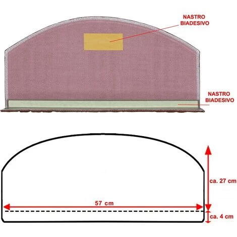 EMMEVI Tapis Adhésive 3D Semilune Antidérapant Couverture De Pas De Échelle Protège Marche - Bordeaux 2 EMMEVI Tapis Adhésive 3D Semilune Antidérapant Couverture De Pas De Échelle Protège Marche - Bordeaux – Image 2