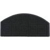 EMMEVI Tapis Adhésive 3D Antidérapant Couverture De Pas De Échelle Protège Marche - Noir
