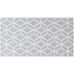 TRUE DEAL Tapis D'extérieur Gris 80x150 Cm PP -Tapis et paillasson Soldes 57830657 3