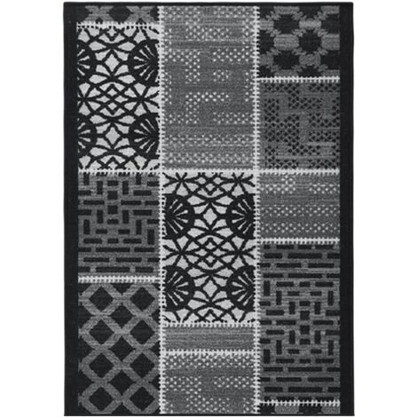 TRUE DEAL Tapis De Couloir Noir 80x150 Cm 1 TRUE DEAL Tapis De Couloir Noir 80x150 Cm