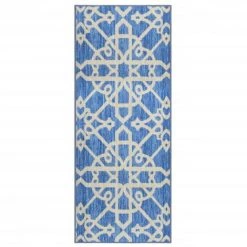 TRUE DEAL Tapis De Couloir Bleu 80x200 Cm