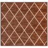 TRUE DEAL Tapis De Couloir Marron Foncé 80x100 Cm