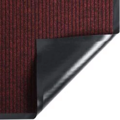 TRUE DEAL Paillasson Rayé Rouge 60x80 Cm 7 TRUE DEAL Paillasson Rayé Rouge 60x80 Cm -Tapis et paillasson Soldes 57832376 3