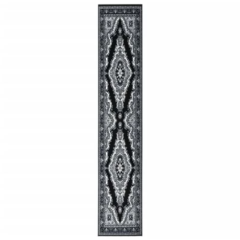 TRUE DEAL Tapis BCF Noir 60x450 Cm 1 TRUE DEAL Tapis BCF Noir 60x450 Cm