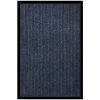 TRUE DEAL Paillasson Rayé Bleu 80x120 Cm