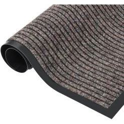 TRUE DEAL Paillasson Rayé Beige 40x60 Cm -Tapis et paillasson Soldes 57832752 4