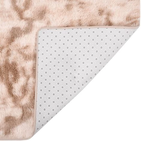 TRUE DEAL Tapis à Poils Longs Crème 170x120 Cm 4 TRUE DEAL Tapis à Poils Longs Crème 170x120 Cm – Image 4