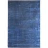 TRUE DEAL Tapis Lavable Pliable Bleu Marine 140x200 Cm Polyester