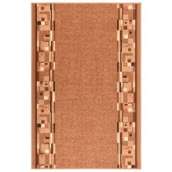 TRUE DEAL Tapis De Couloir Antidérapant Marron 100x150 Cm