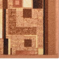 TRUE DEAL Tapis De Couloir Antidérapant Marron 100x150 Cm 9 TRUE DEAL Tapis De Couloir Antidérapant Marron 100x150 Cm -Tapis et paillasson Soldes 57835340 5