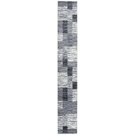 TRUE DEAL Tapis BCF Gris 60x450 Cm 1 TRUE DEAL Tapis BCF Gris 60x450 Cm