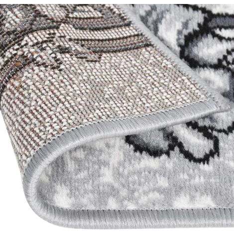 TRUE DEAL Tapis BCF Gris 80x200 Cm 3 TRUE DEAL Tapis BCF Gris 80x200 Cm – Image 3