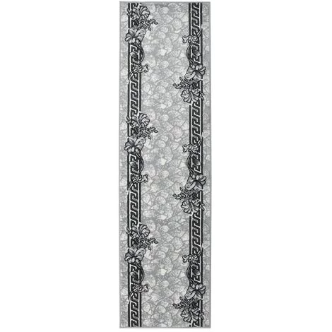 TRUE DEAL Tapis BCF Gris 60x250 Cm 1 TRUE DEAL Tapis BCF Gris 60x250 Cm