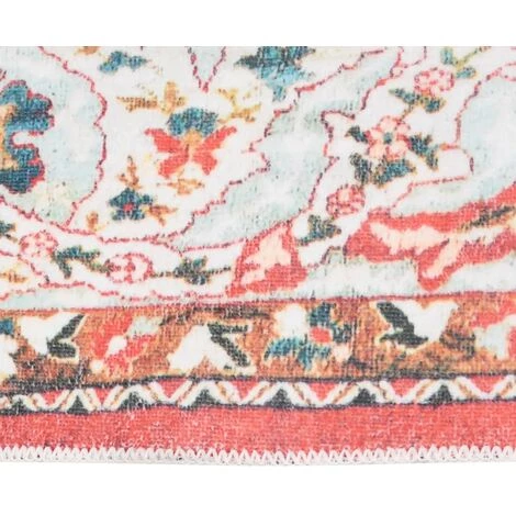 TRUE DEAL Tapis Imprimé Lavable Pliable Multicolore 120x170 Cm Polyester 3 TRUE DEAL Tapis Imprimé Lavable Pliable Multicolore 120x170 Cm Polyester – Image 3