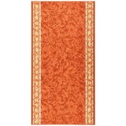 TRUE DEAL Tapis De Couloir Antidérapant Terre Cuite 80x150 Cm