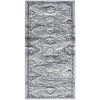 TRUE DEAL Tapis BCF Gris Oriental 80x150 Cm