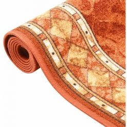 TRUE DEAL Tapis De Couloir Antidérapant Terre Cuite 67x150 Cm -Tapis et paillasson Soldes 57840575 5