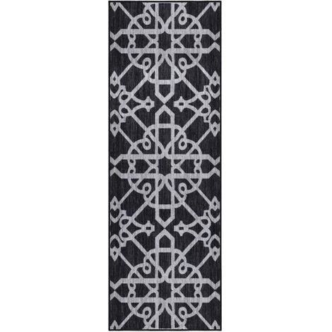 TRUE DEAL Tapis De Couloir Noir 80x250 Cm 1 TRUE DEAL Tapis De Couloir Noir 80x250 Cm
