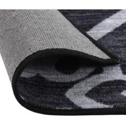 TRUE DEAL Tapis De Couloir Noir 80x250 Cm 7 TRUE DEAL Tapis De Couloir Noir 80x250 Cm -Tapis et paillasson Soldes 57845913 3