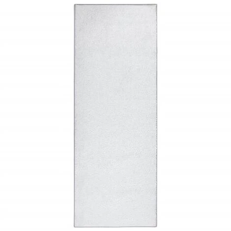 TRUE DEAL Tapis à Poils Souples Antidérapant 67x180 Cm Gris Clair 1 TRUE DEAL Tapis à Poils Souples Antidérapant 67x180 Cm Gris Clair