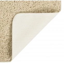 TRUE DEAL Tapis Shaggy Antidérapant Crème 120x170 Cm -Tapis et paillasson Soldes 57846903 3