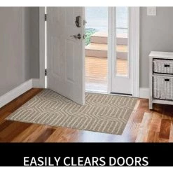 TINOR Paillassons Pour Entrée Marron Tapis Intérieur 50 X 80 Cm Lavable En Machine Antidérapant Absorbant Tapis De Porte Imperméable Pour Extérieur, Jardin, Couloir 7 TINOR Paillassons Pour Entrée Marron Tapis Intérieur 50 X 80 Cm Lavable En Machine Antidérapant Absorbant Tapis De Porte Imperméable Pour Extérieur, Jardin, Couloir -Tapis et paillasson Soldes 57911501 3