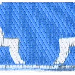 VidaXL Tapis D'extérieur Bleu 160x230 Cm PP - Bleu -Tapis et paillasson Soldes 57912549 3
