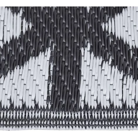 VidaXL Tapis D'extérieur Noir 80x250 Cm PP - Noir 3 VidaXL Tapis D'extérieur Noir 80x250 Cm PP - Noir – Image 3