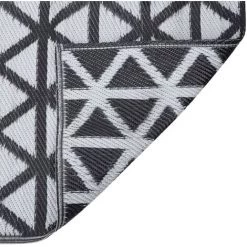 VidaXL Tapis D'extérieur Noir 80x250 Cm PP - Noir 8 VidaXL Tapis D'extérieur Noir 80x250 Cm PP - Noir -Tapis et paillasson Soldes 57912553 4