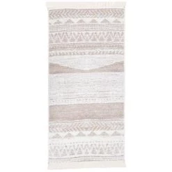 VidaXL Tapis Beige 80x150 Cm Coton - Beige