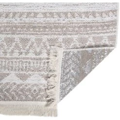 VidaXL Tapis Beige 80x150 Cm Coton - Beige -Tapis et paillasson Soldes 57912793 3