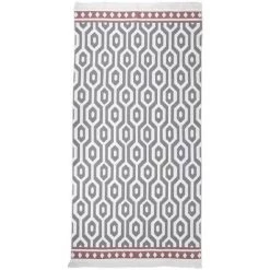 VidaXL Tapis Gris 80x150 Cm Coton - Gris