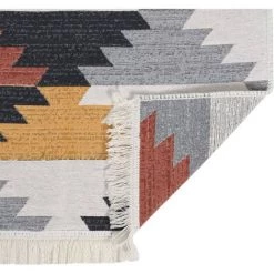 VidaXL Tapis Multicolore 80x300 Cm Coton - Multicolore 9 VidaXL Tapis Multicolore 80x300 Cm Coton - Multicolore -Tapis et paillasson Soldes 57912830 5