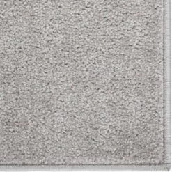VidaXL Tapis à Poils Courts 120x170 Cm Gris Clair - Gris -Tapis et paillasson Soldes 57912848 3