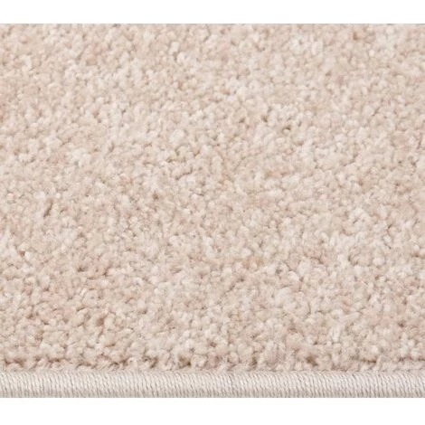 VidaXL Tapis à Poils Courts 80x150 Cm Beige Foncé - Beige 3 VidaXL Tapis à Poils Courts 80x150 Cm Beige Foncé - Beige – Image 3