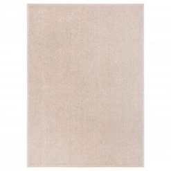 VidaXL Tapis à Poils Courts 120x170 Cm Beige Foncé - Beige